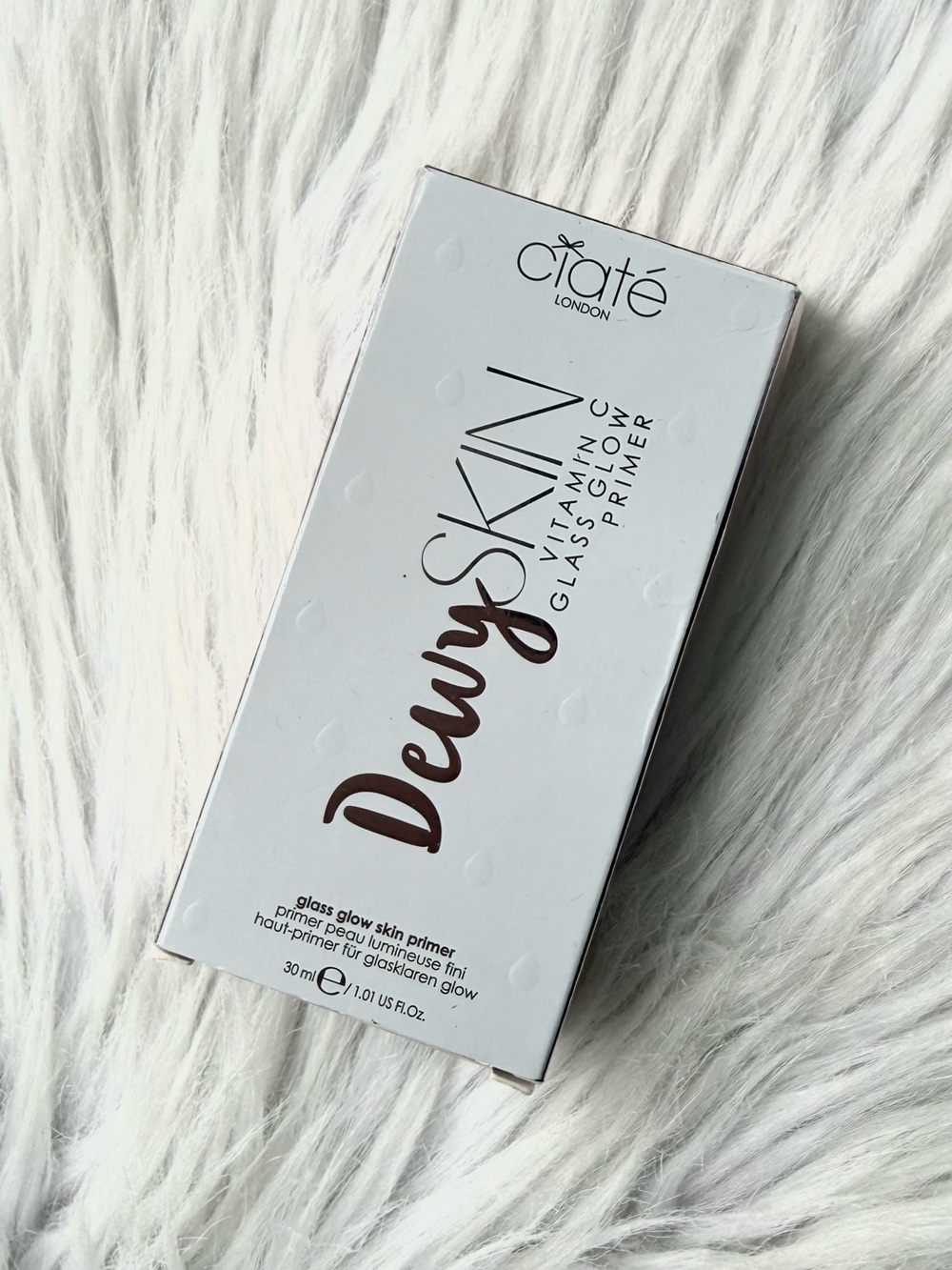 CIATE Dewy SKIN Vitamin C Glass Glow Primer Full Size New in Box